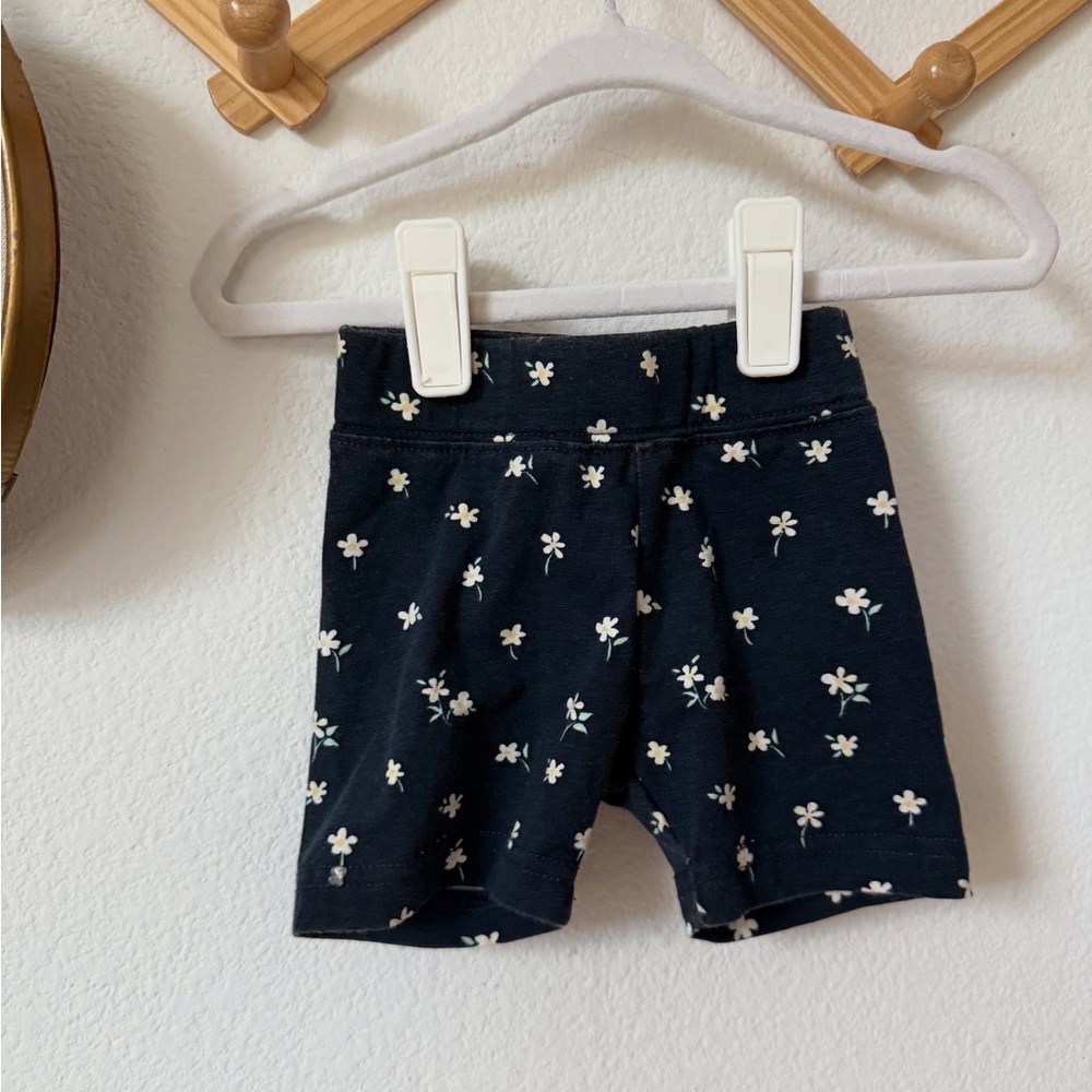 Jamie Kay Navy Floral Kids Shorts
